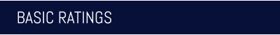 BASIC RATINGS